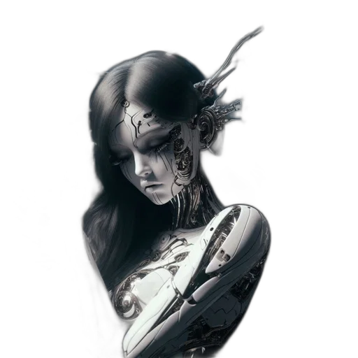 robot, mask, face, jewelry transparent PNG cut-out