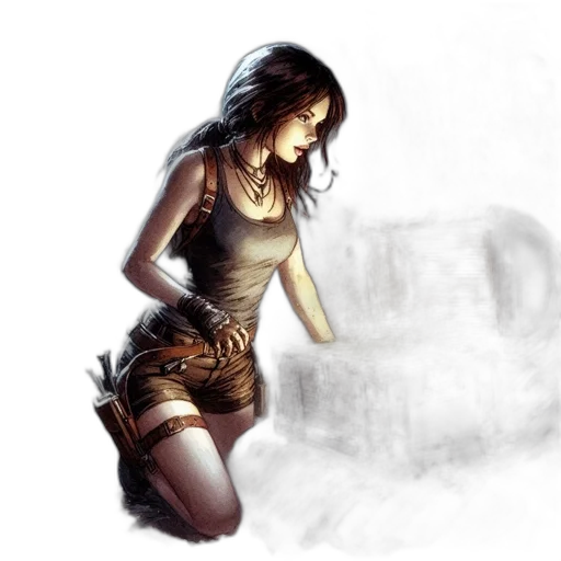 dress, fantasy art, concept art, photorealistic transparent PNG cut-out