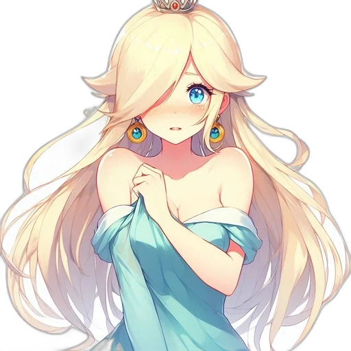 dress, crown, jewelry, face transparent PNG cut-out