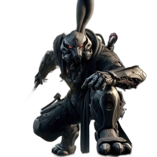 robot, weapon, mask, creature transparent PNG cut-out