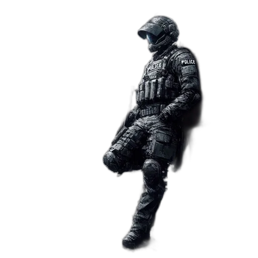weapon, jacket, animal, robot transparent PNG cut-out