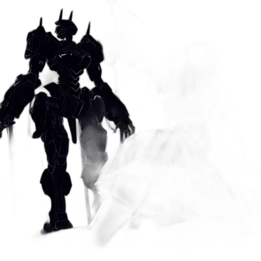 robot, weapon, dragon, sword transparent PNG cut-out