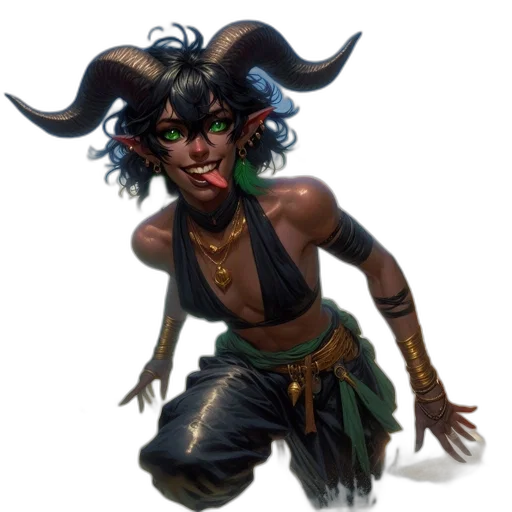staff, mask, creature, concept art transparent PNG cut-out