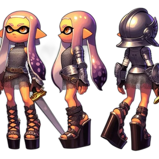 concept art, 3d render, cyberpunk, pixel art transparent PNG cut-out