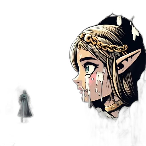 mask, face, crown, concept art transparent PNG cut-out