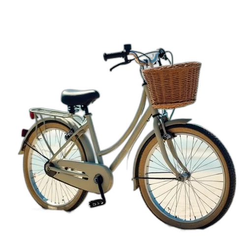 3d render, photorealistic, beach, cruiser transparent PNG cut-out