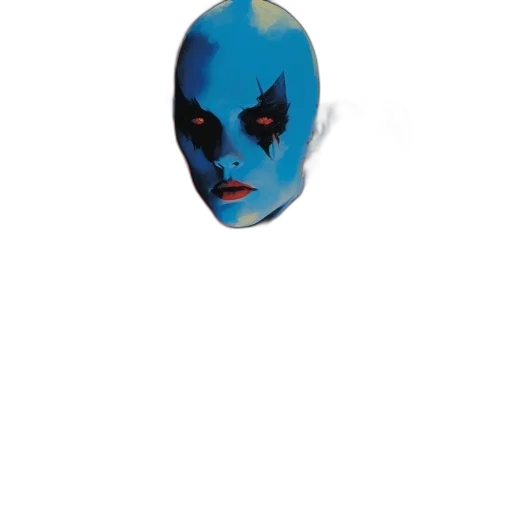 mask, face, jewelry, creature transparent PNG cut-out