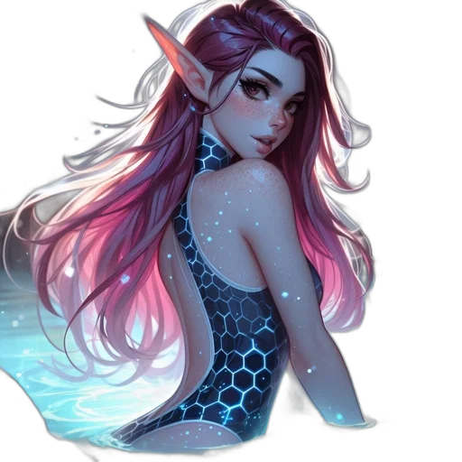 dress, fantasy art, concept art, pixel art transparent PNG cut-out
