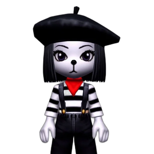 staff, hat, creature, robot transparent PNG cut-out