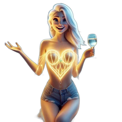 jewelry, robot, dress, concept art transparent PNG cut-out