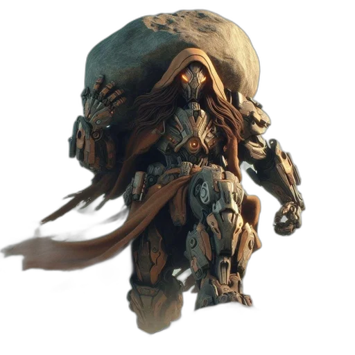 mask, creature, robot, face transparent PNG cut-out