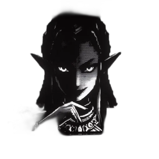 face, mask, crown, staff transparent PNG cut-out