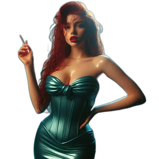dress, jewelry, concept art, fantasy art transparent PNG cut-out