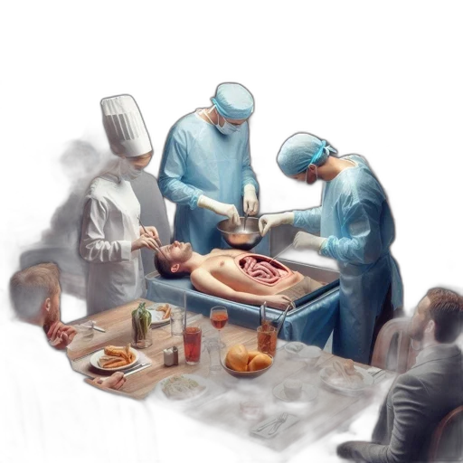 food, staff, robot, concept art transparent PNG cut-out