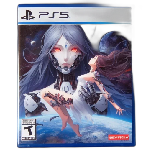 concept art, fantasy art, female, video transparent PNG cut-out