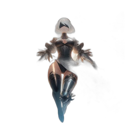 robot, dress, creature, mask transparent PNG cut-out