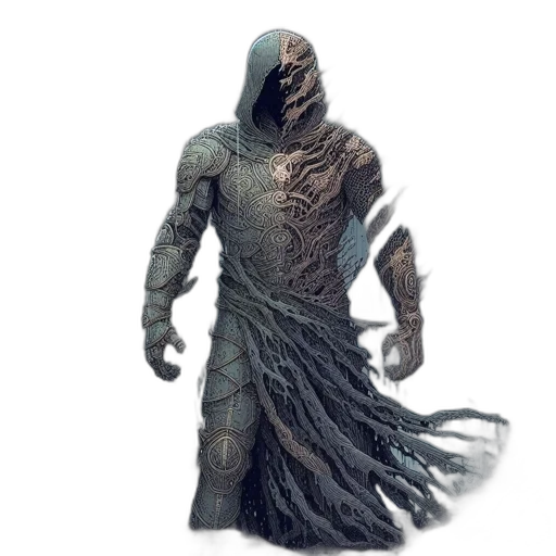 creature, mask, staff, concept art transparent PNG cut-out