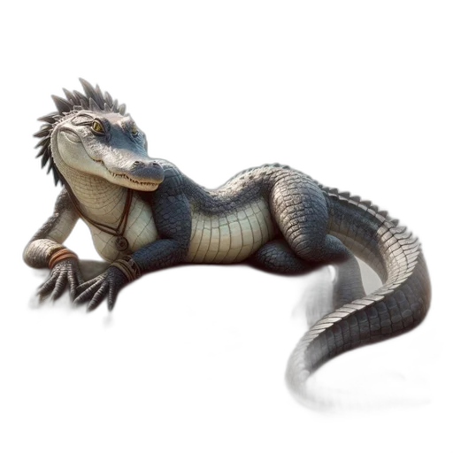dragon, creature, animal, staff transparent PNG cut-out
