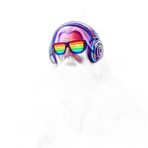 mask, jacket, hair, robot transparent PNG cut-out