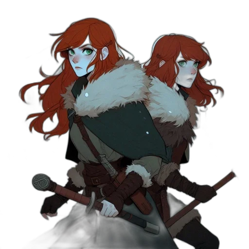 sword, weapon, staff, jacket transparent PNG cut-out