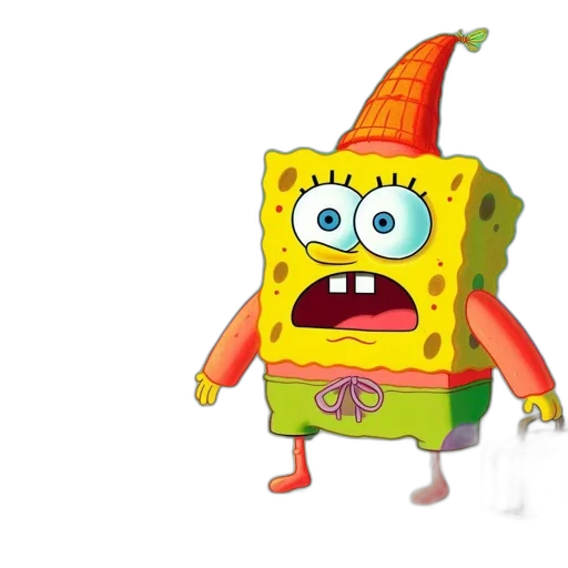 hat, jacket, crown, creature transparent PNG cut-out