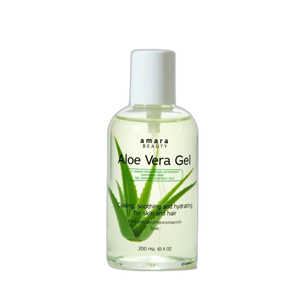 bottle, aloe, vera, gel transparent PNG cut-out