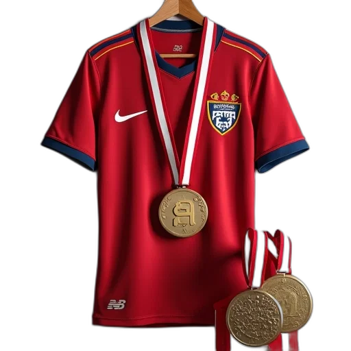 medal, holder, made, football transparent PNG cut-out