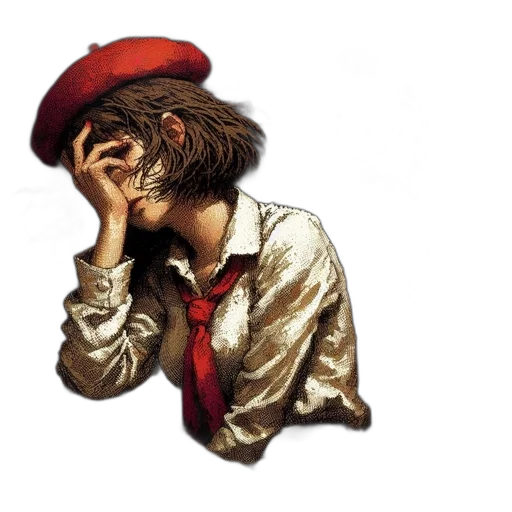 hat, jacket, face, mask transparent PNG cut-out