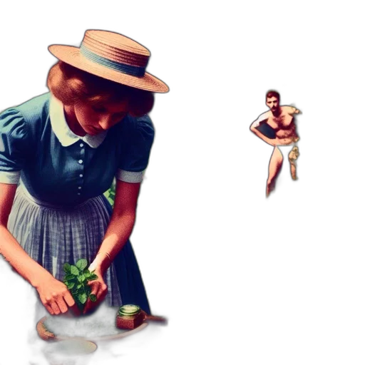 dress, food, concept art, pixel art transparent PNG cut-out