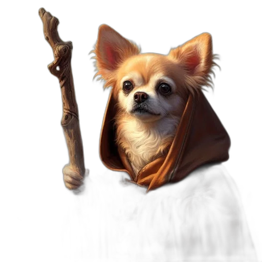 staff, animal, weapon, creature transparent PNG cut-out