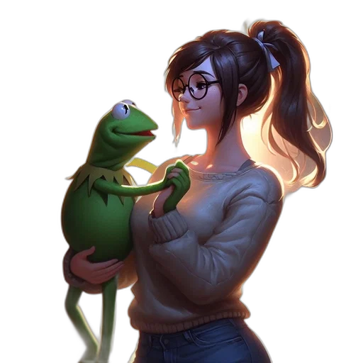 staff, animal, jacket, concept art transparent PNG cut-out
