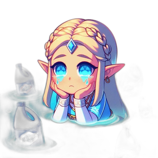 staff, face, creature, crown transparent PNG cut-out