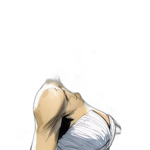 face, hair, mask, creature transparent PNG cut-out