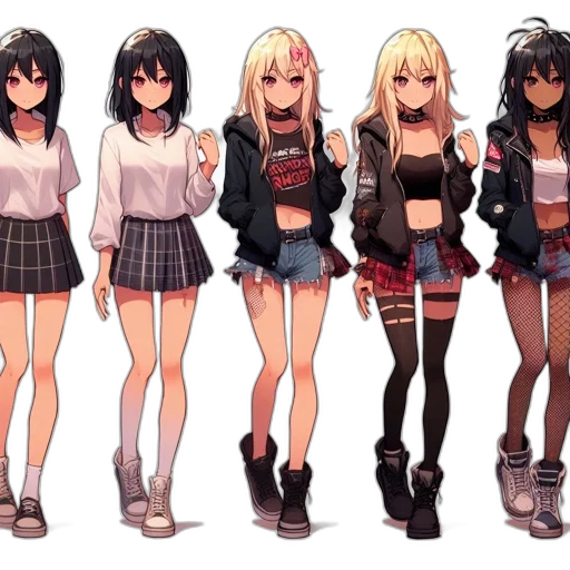 jacket, concept art, anime, pixel art transparent PNG cut-out