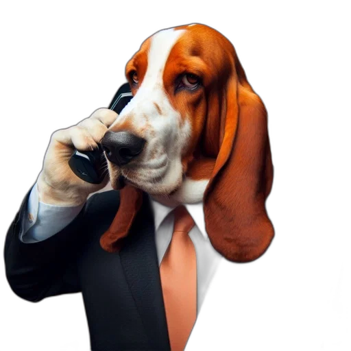 staff, animal, photorealistic, portrayed transparent PNG cut-out