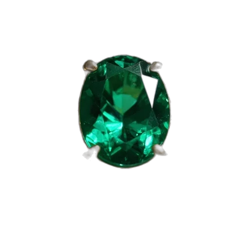 jewelry, crown, 3d render, green transparent PNG cut-out