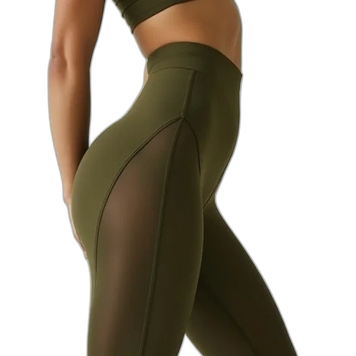 3d render, green, earth tones, model transparent PNG cut-out
