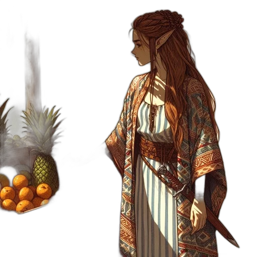concept art, fantasy art, pixel art, photorealistic transparent PNG cut-out