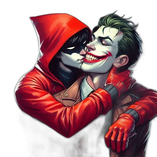 mask, jacket, comic book art, concept art transparent PNG cut-out