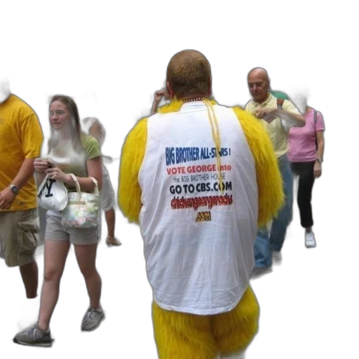 animal, creature, jacket, staff transparent PNG cut-out