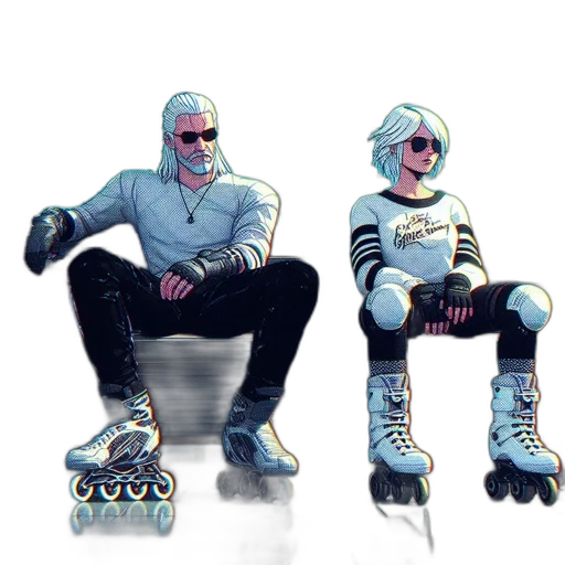 jacket, robot, shoes, concept art transparent PNG cut-out
