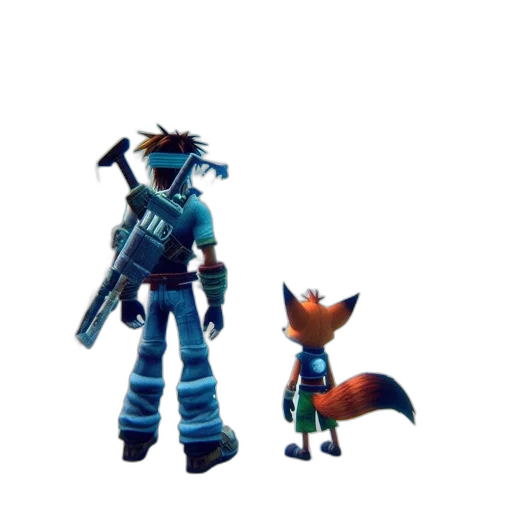 staff, weapon, animal, robot transparent PNG cut-out
