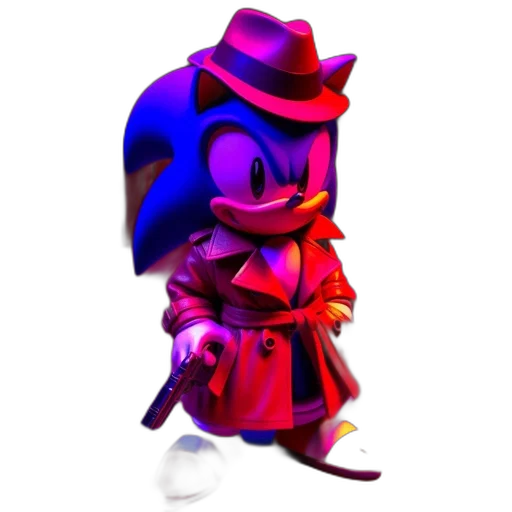 hat, jacket, robot, creature transparent PNG cut-out