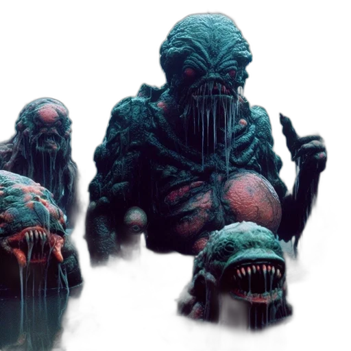 creature, mask, concept art, fantasy art transparent PNG cut-out