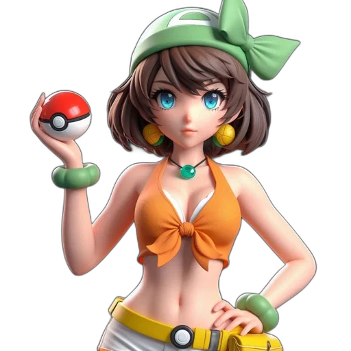 staff, hat, weapon, dress transparent PNG cut-out