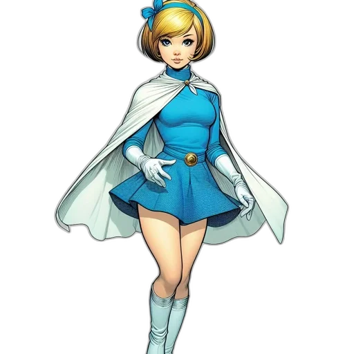 dress, staff, crown, concept art transparent PNG cut-out
