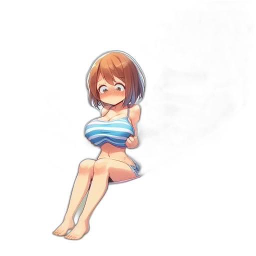 dress, creature, staff, robot transparent PNG cut-out
