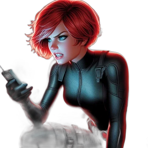 robot, jacket, comic book art, concept art transparent PNG cut-out