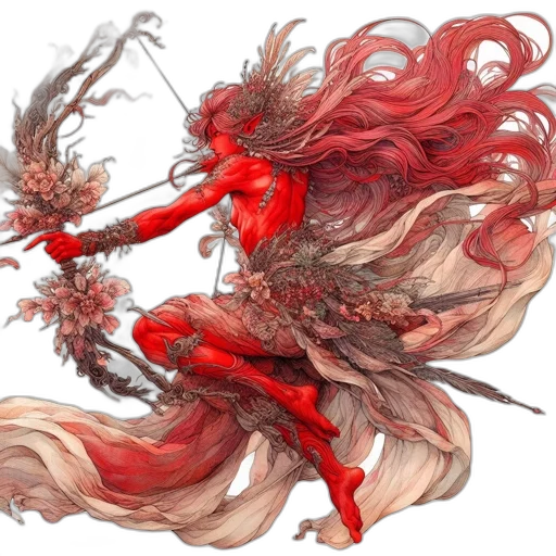 sword, dragon, weapon, hair transparent PNG cut-out