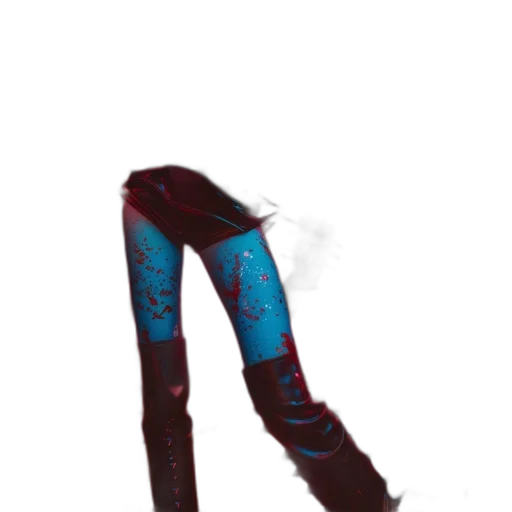 shoes, staff, jacket, concept art transparent PNG cut-out